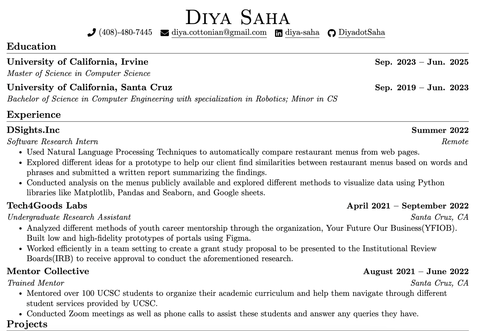 Resume Image